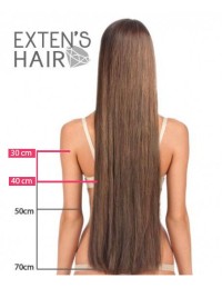Extension Kératine 30 cm - 40 cm Cheveux naturels