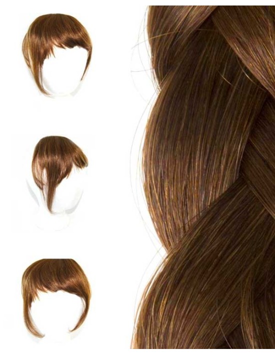 Extension à Clip : La Frange en Cheveux Naturels à Cliper