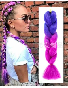 Sommer 2023 Trends - Festival Queen - Dutch Braid Crazy Colors