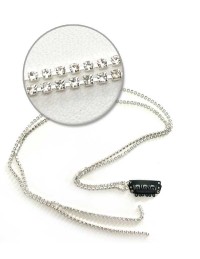 Die Strassbesetzte Clip-Kette ☼ Haarverlängerung Schmuckstück Die Strassbesetzte Clip-Kette ☼ Haarverlängerung Schmuckstück