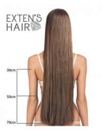 Bonding Extension Ombré Hair Latte Cendré - Keratin Echthaarverlängerung Bonding Extension Ombré Hair Latte Cendré - Keratin Echthaarverlängerung