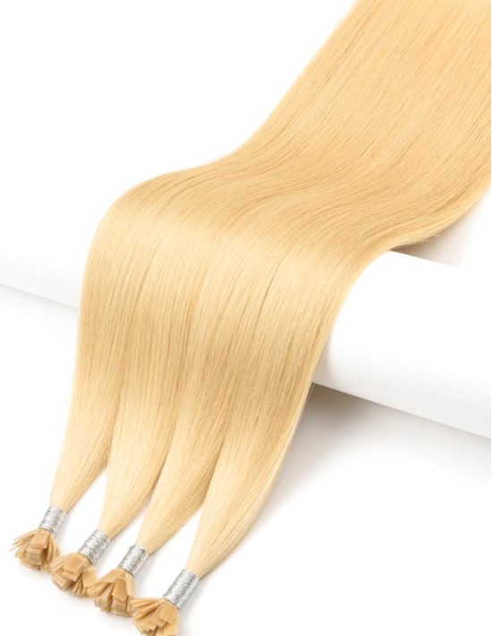 Mèche en Kératine Blond/Beige Cendré - Qualité PRO