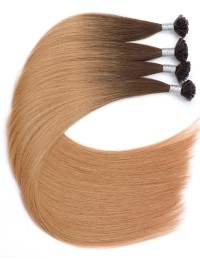 Extensions Kératine Ombré Brun Châtain R410 - Qualité Professionnelle