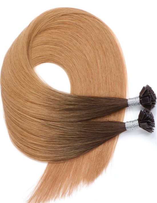 Bondings Echthaar - Ombré Braun Hellbraun R410 - Seit 2012