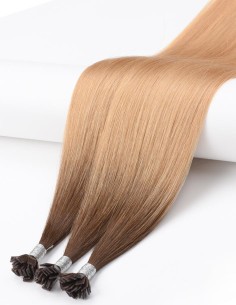 Bonding Extensions Ombré Honigbraun R414 - 100% Echthaar