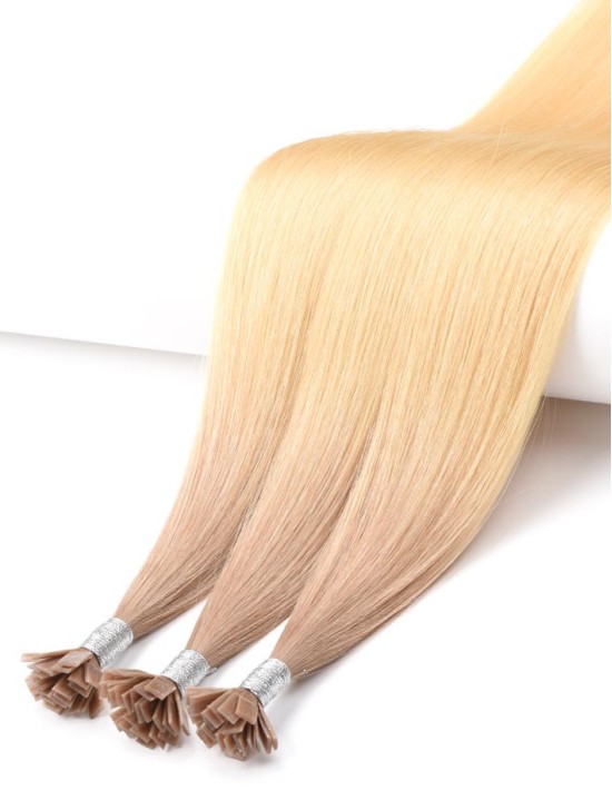 Bonding Extension Ombré Hair Aschblond Hell - Profi Qualität