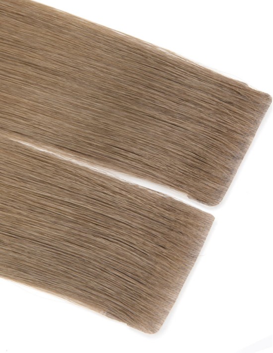 Extension Injectée Brun Clair Cendré - 10 bandes adhésives