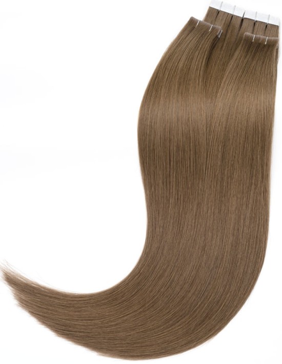 Extension Injectée Brun Clair Cendré - 10 bandes adhésives