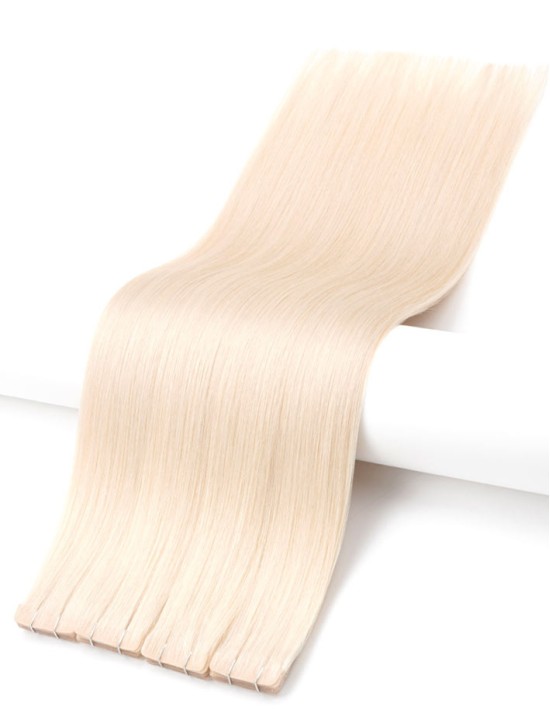 Extension Tape Hair injectée - Pure White