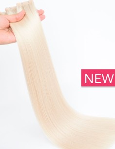 Extension Tape Hair injectée - Pure White