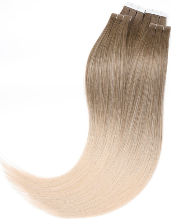 Extension Injectée Ombré Moccacino - Tape Hair
