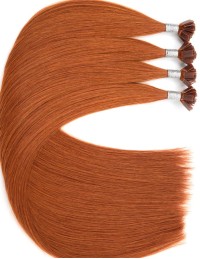 Extensions Keratin Bonding - Echthaar Ginger 59 - Profi-Haarverlängerung