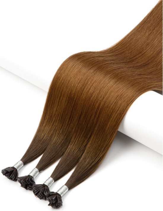 Mèche Extension Ombré Hair Brun Foncé Noisette - Qualité Pro