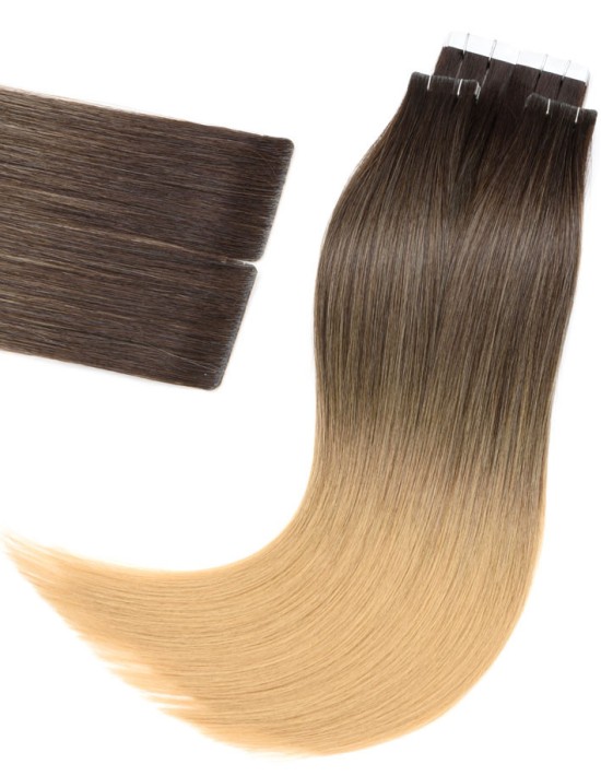 Extension Invisible Ombré Hair Balayage Mocca