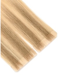 Extension Bande Adhésive Invisible Balayage Bronde Cendré