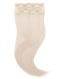 Clips In Silver-Grau Haarverlängerung mit wundervollem Echthaar - Extens Hair Clips In Silver-Grau Haarverlängerung mit wundervollem Echthaar - Extens Hair