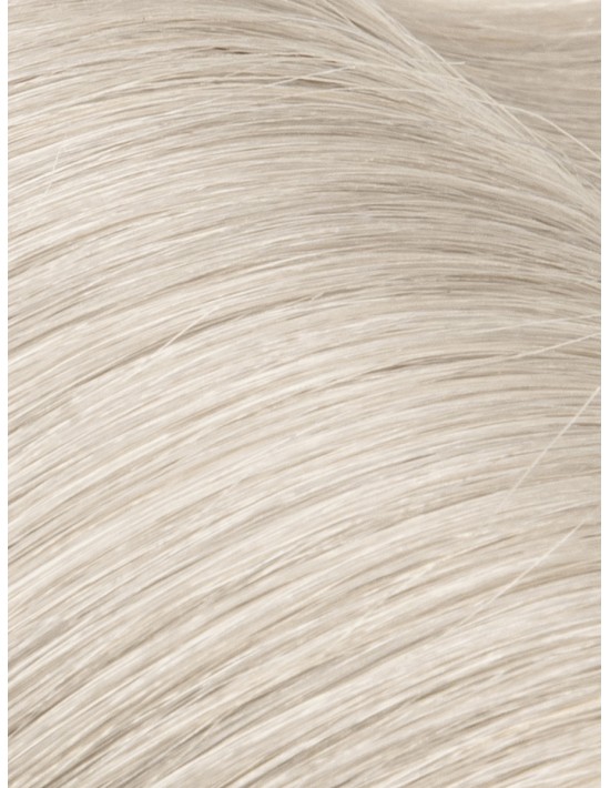 Clips In Silver-Grau Haarverlängerung mit wundervollem Echthaar - Extens Hair