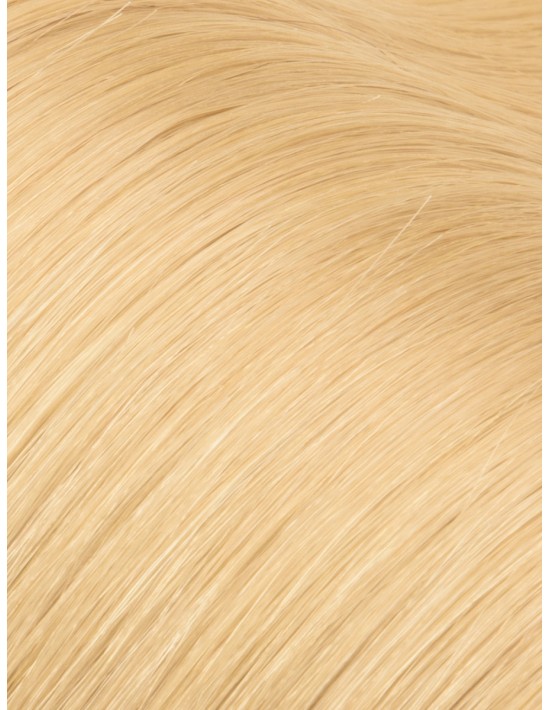 Haar Clips Extensions Echthaar Honigblond