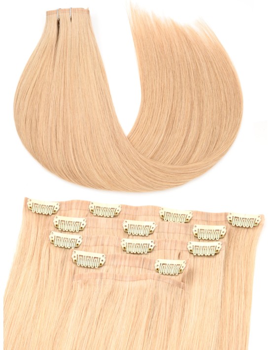 Extension Cheveu à clip Chatain Clair - Extens Hair XXXL maxi Volume