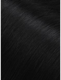 Rajout Clip 1 Noir- Extension à Clips Seamless - Remy Hair sans couture 2