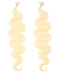 Welliges Bondings - Echthaar Haarverlängerung Deluxe Box