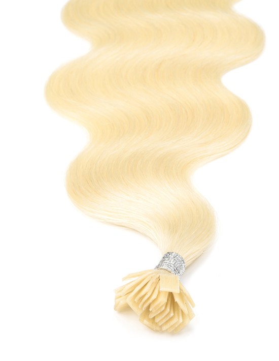 Extension à Chaud ondulée ♥ Cheveux Naturel Kératine [Coffret Deluxe]