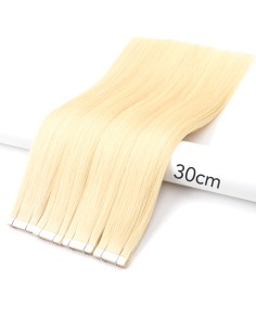 Extension adhésive 30 cm ♥ Cheveu Naturel mi-long 2