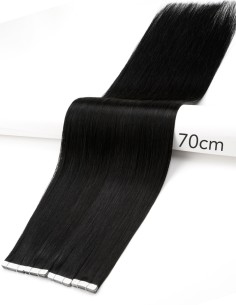 Extension Adhésive 70 cm - XXXL Qualité PRO - Cheveu Naturel