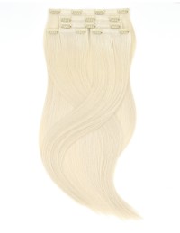 Extension à clip Blond Polaire Seamless - Extensions de cheveux 100% naturelles