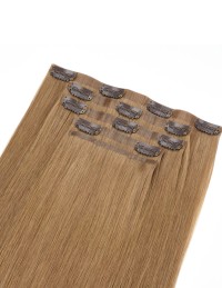 Extension à clip Brun Cendré - Extensions naturelles Technologie Seamless