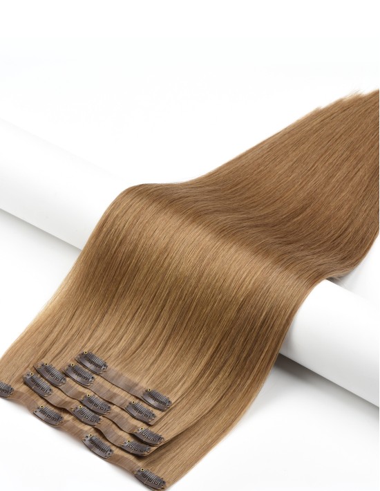 Extension à clip Brun Cendré - Extensions naturelles Technologie Seamless