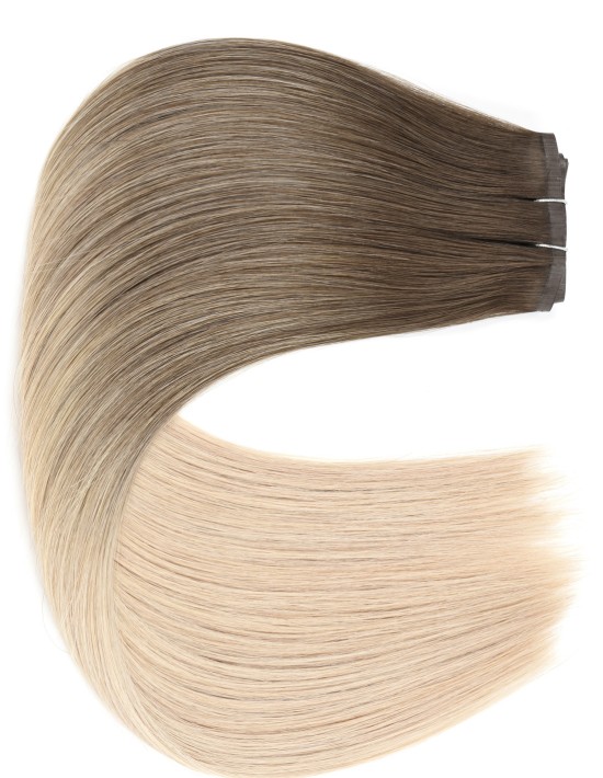 Extension à clip Ombré Moccacino - Extension naturelle Seamless 50cm