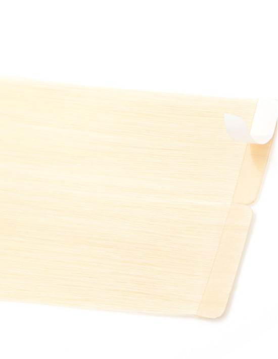 Extension Adhésive Cheveux de 70 cm - Blonde Platine - Extens Hair