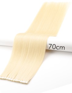 Extension Adhésive Cheveux de 70 cm - Blonde Platine - Extens Hair