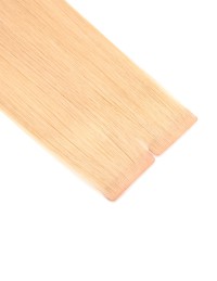 Extension Tape Invisible, cheveu naturel Châtain Clair irisé 8