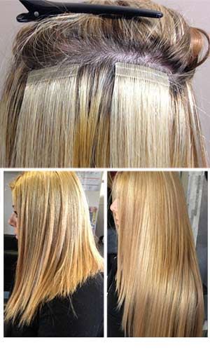 Tape Haarverlängerung 50 cm