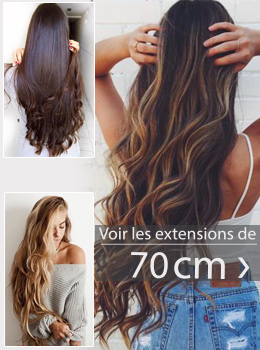 70cm lange haarverlangerung