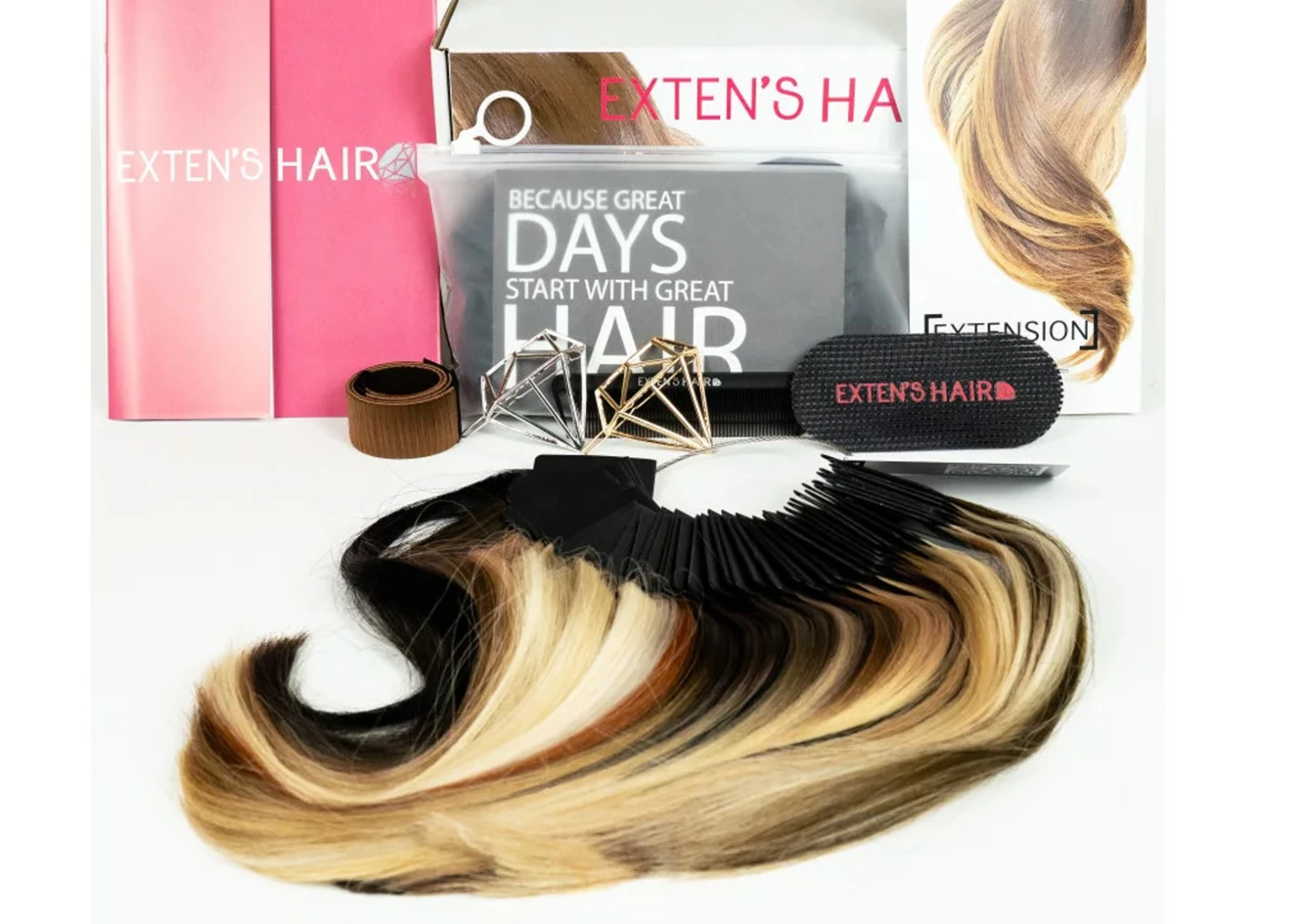 Extensions de Cheveux pour salon de coiffure kit professionnel