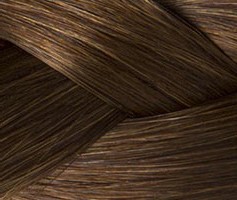 extension à chaud cheveux chatain cuivre